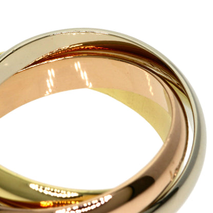 CARTIER Trinity #51 Ring K18 Yellow Gold 18K Pink GoldLadies [Used]