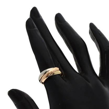 CARTIER Trinity #50 Ring K18 Yellow Gold K18 White GoldLadies [Used]