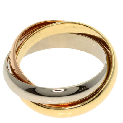 CARTIER Trinity #50 Ring K18 Yellow Gold K18 White GoldLadies [Used]