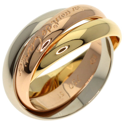 CARTIER Trinity #51 Ring K18 Yellow Gold K18 White GoldLadies [Used]