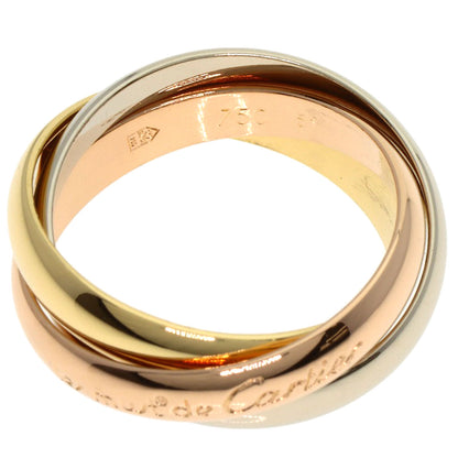 CARTIER Trinity #51 Ring K18 Yellow Gold K18 White GoldLadies [Used]