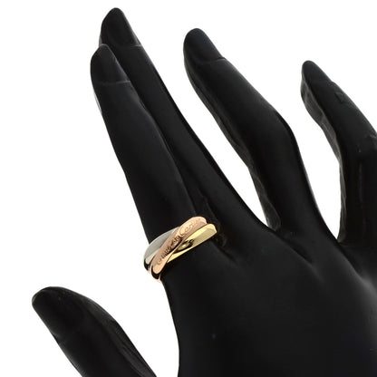 CARTIER Trinity #51 Ring K18 Yellow Gold K18 White GoldLadies [Used]