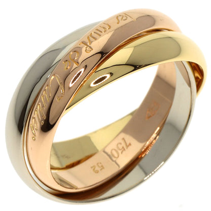 CARTIER Trinity #52 Ring K18 Yellow Gold K18 White GoldLadies [Used]