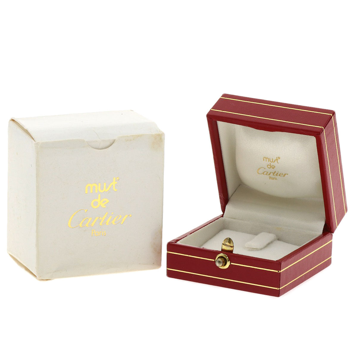 CARTIER Trinity #52 Ring K18 Yellow Gold K18 White GoldLadies [Used]