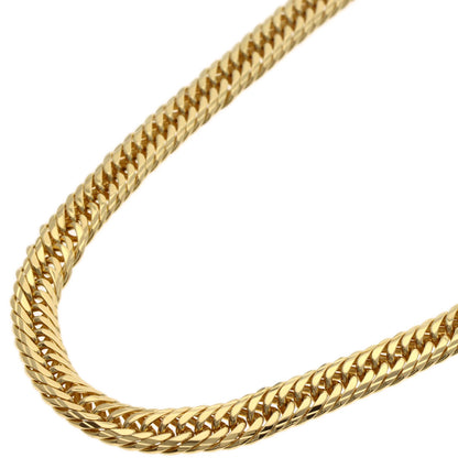 Curb chain Kihei Necklace K18 Yellow Gold 19.8g　Ladies
