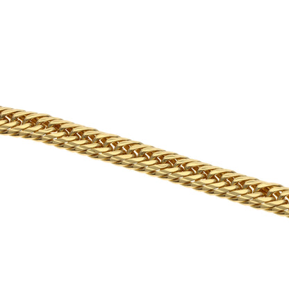 Curb chain Kihei Necklace K18 Yellow Gold 19.8g　Ladies
