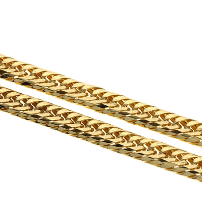 Curb chain Kihei Necklace K18 Yellow Gold 44.8g　mens