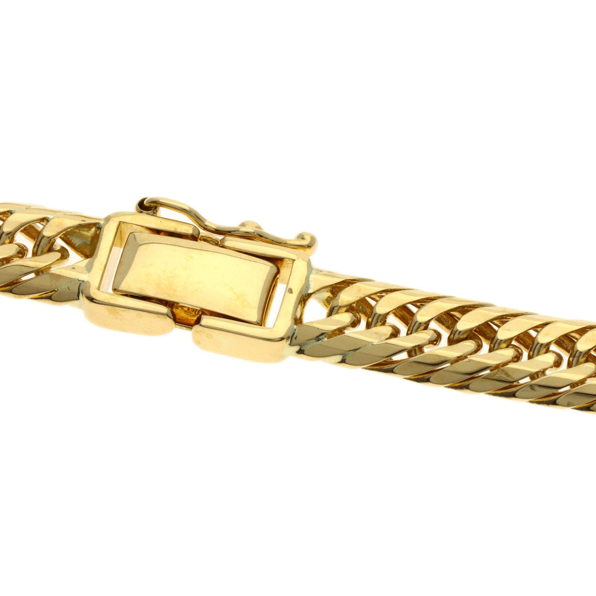 Curb chain Kihei Necklace K18 Yellow Gold 44.8g　mens