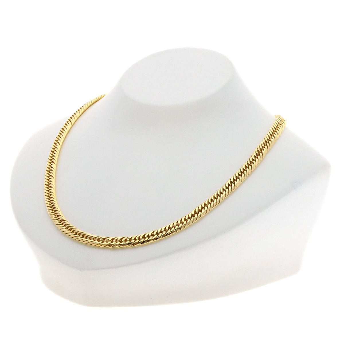 Curb chain Kihei Necklace K18 Yellow Gold 44.8g　mens