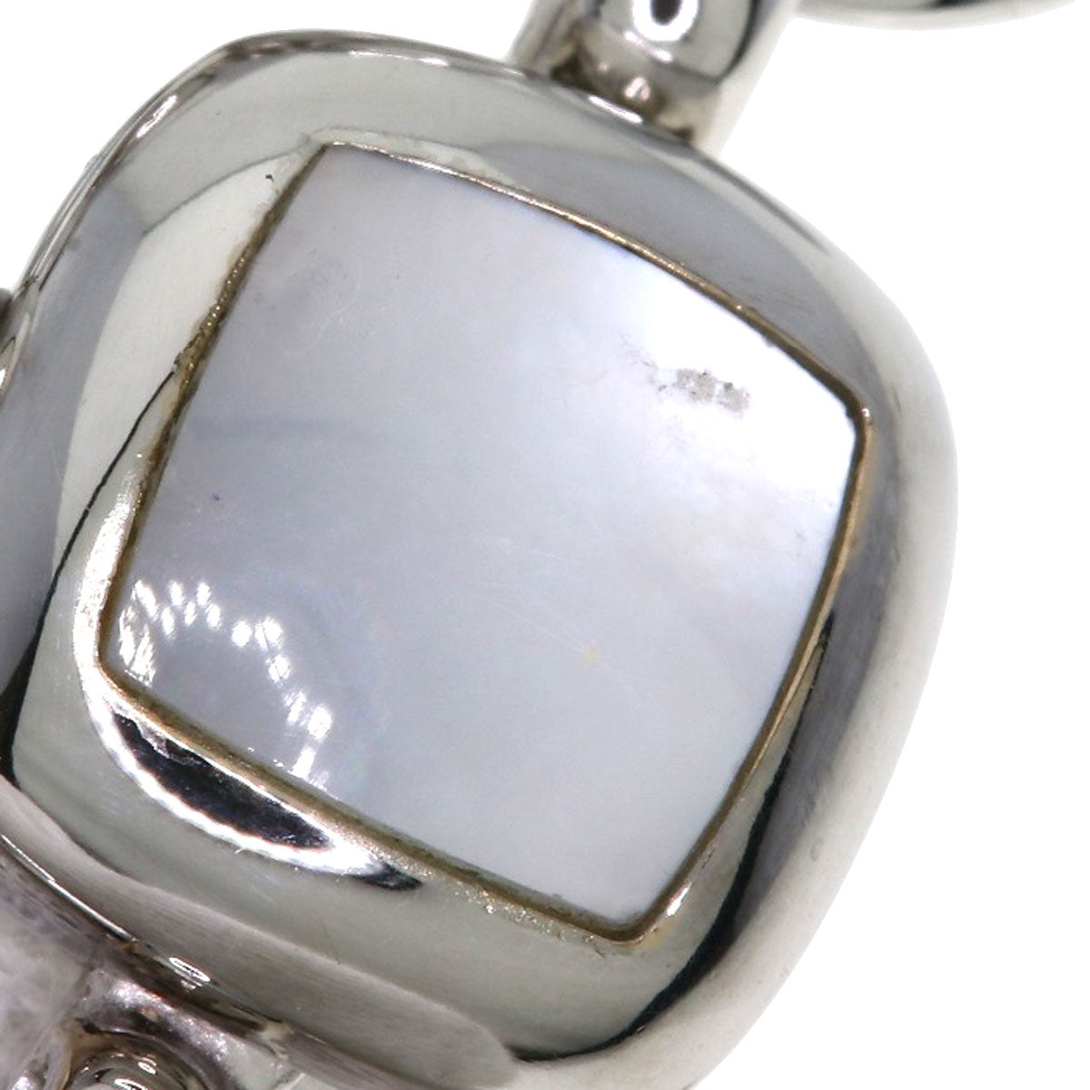 Van Cleef & Arpels Babylon Mother of Pearl Necklace K18 White Gold Ladies [Used]