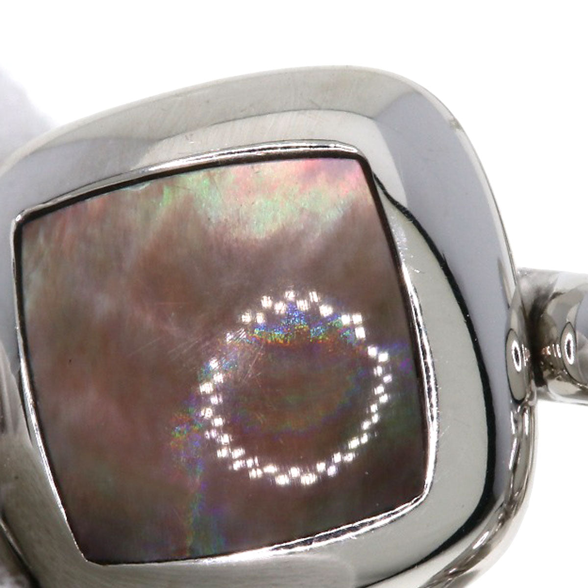 Van Cleef & Arpels Babylon Mother of Pearl Necklace K18 White Gold Ladies [Used]