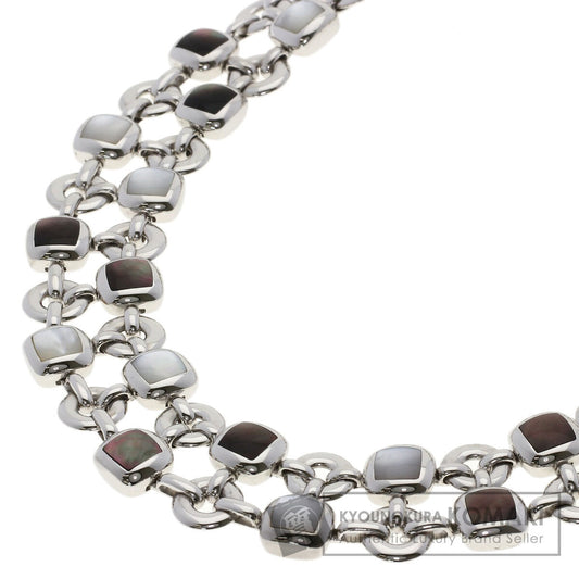Van Cleef & Arpels Babylon Mother of Pearl Necklace K18 White Gold Ladies [Used]