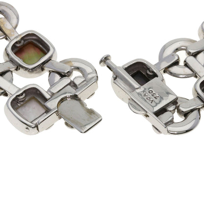 Van Cleef & Arpels Babylon Mother of Pearl Necklace K18 White Gold Ladies [Used]