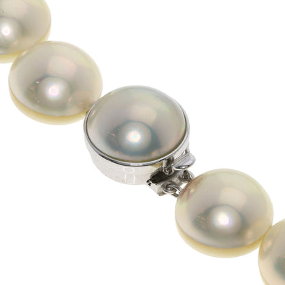 TASAKI Mabe Pearl Pearl Necklace K18 White Gold Ladies [Used]