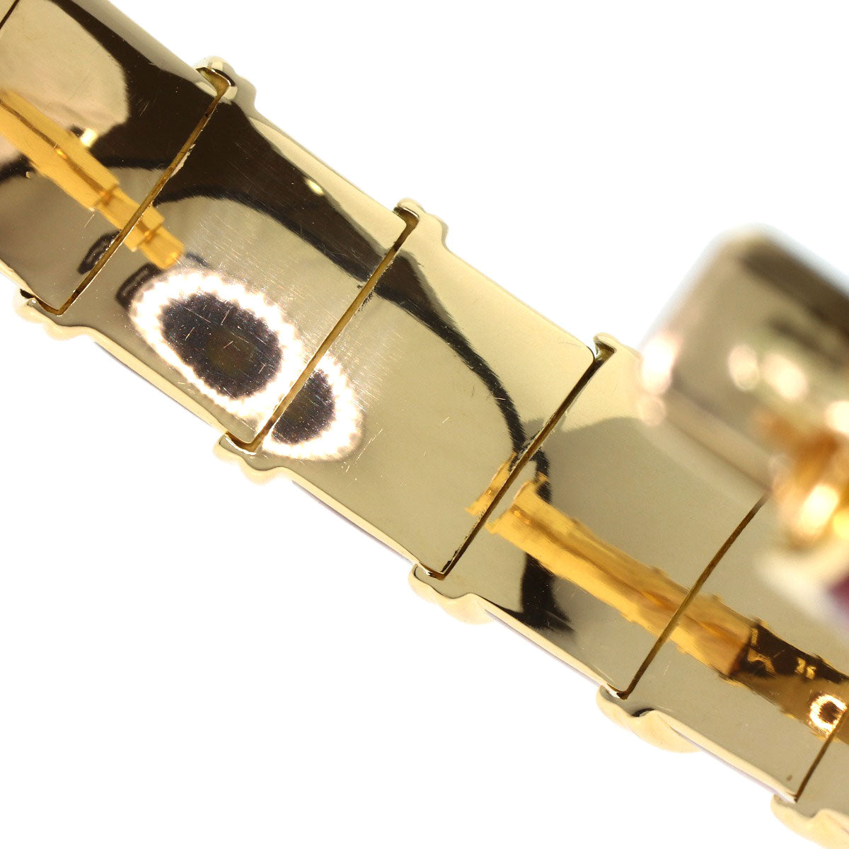 TIFFANY&Co. Enamel Collection Bangle Jean Schlumberger Bracelet K18 Yellow Gold Ladies [Used]