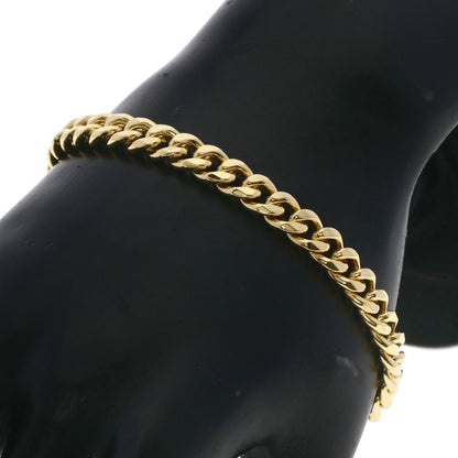 Curb chain Kihei Bracelet K18 Yellow Gold 33.6g　mens