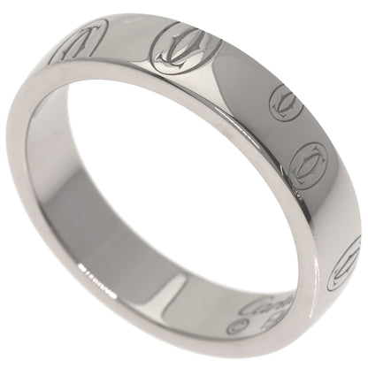 CARTIER Happy Birthday #48 Ring K18 White Gold Ladies [Used]