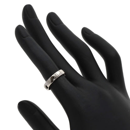 CARTIER Happy Birthday #48 Ring K18 White Gold Ladies [Used]