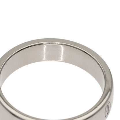 CARTIER Happy Birthday #48 Ring K18 White Gold Ladies [Used]