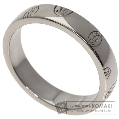 CARTIER Happy birthday # 52 Ring K18 White Gold Ladies [Used]