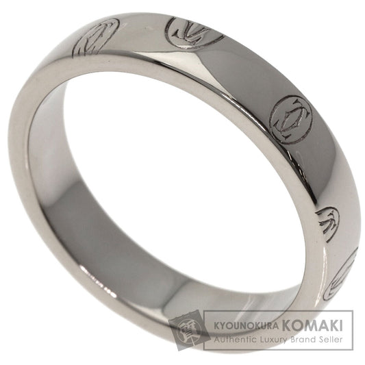 CARTIER Happy birthday # 52 Ring K18 White Gold Ladies [Used]