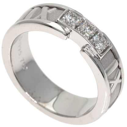 TIFFANY&Co. Atlas Diamond Ring K18 White Gold Ladies [Used]