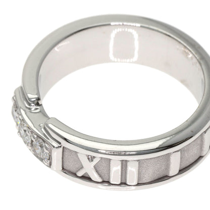 TIFFANY&Co. Atlas Diamond Ring K18 White Gold Ladies [Used]