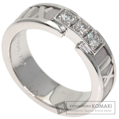 TIFFANY&Co. Atlas Diamond Ring K18 White Gold Ladies [Used]