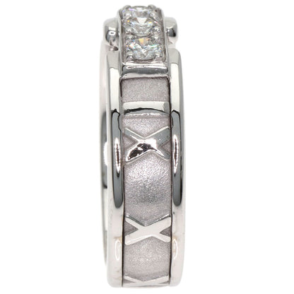 TIFFANY&Co. Atlas Diamond Ring K18 White Gold Ladies [Used]