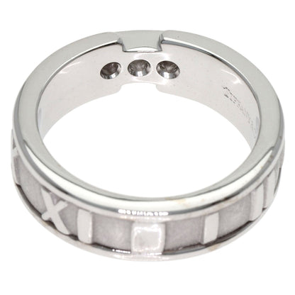 TIFFANY&Co. Atlas Diamond Ring K18 White Gold Ladies [Used]