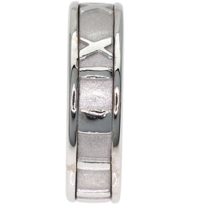 TIFFANY&Co. Atlas Diamond Ring K18 White Gold Ladies [Used]