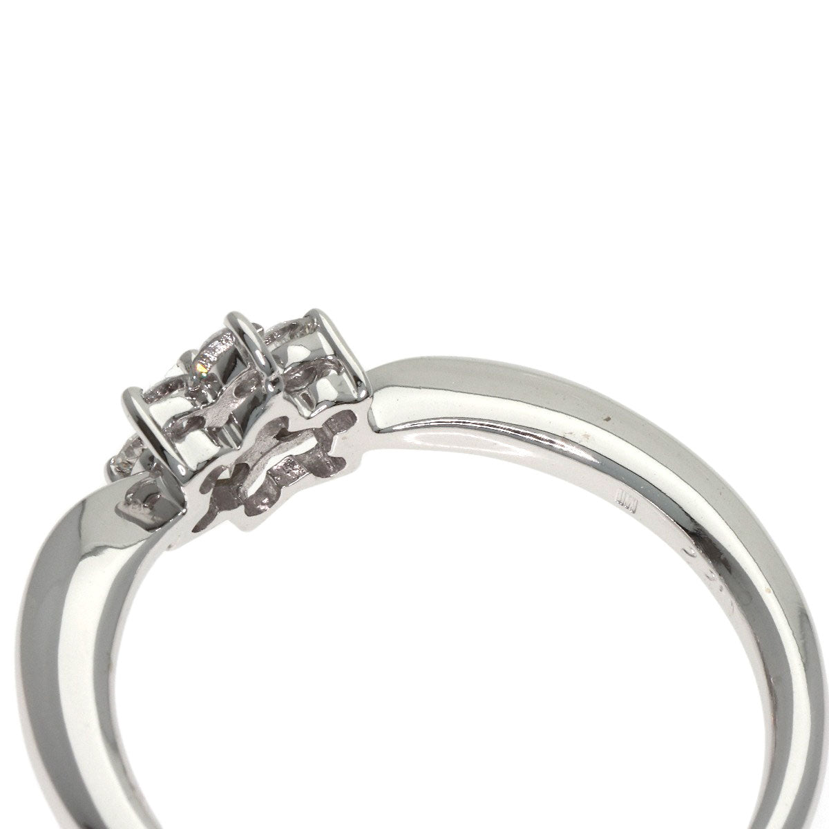 MIKIMOTO Perlita Diamond Ring K18 White Gold Ladies [Used]