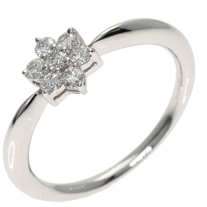 MIKIMOTO Perlita Diamond Ring K18 White Gold Ladies [Used]