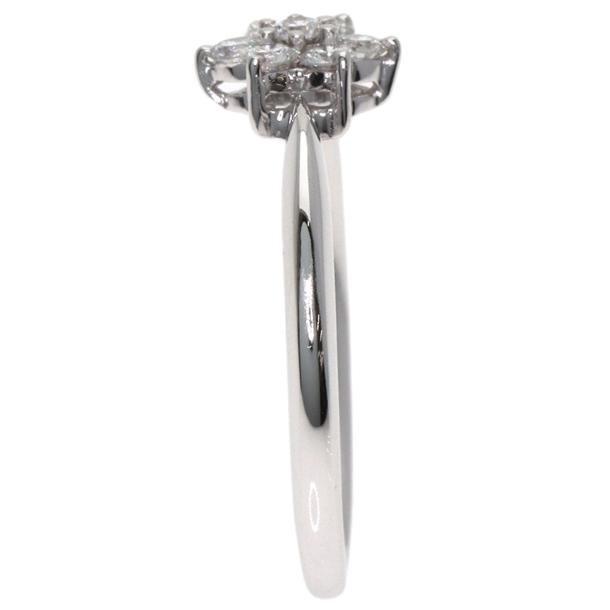 MIKIMOTO Perlita Diamond Ring K18 White Gold Ladies [Used]