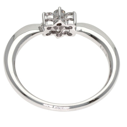 MIKIMOTO Perlita Diamond Ring K18 White Gold Ladies [Used]