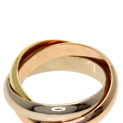 CARTIER Trinity #53 Ring K18 Yellow Gold K18 White GoldLadies [Used]