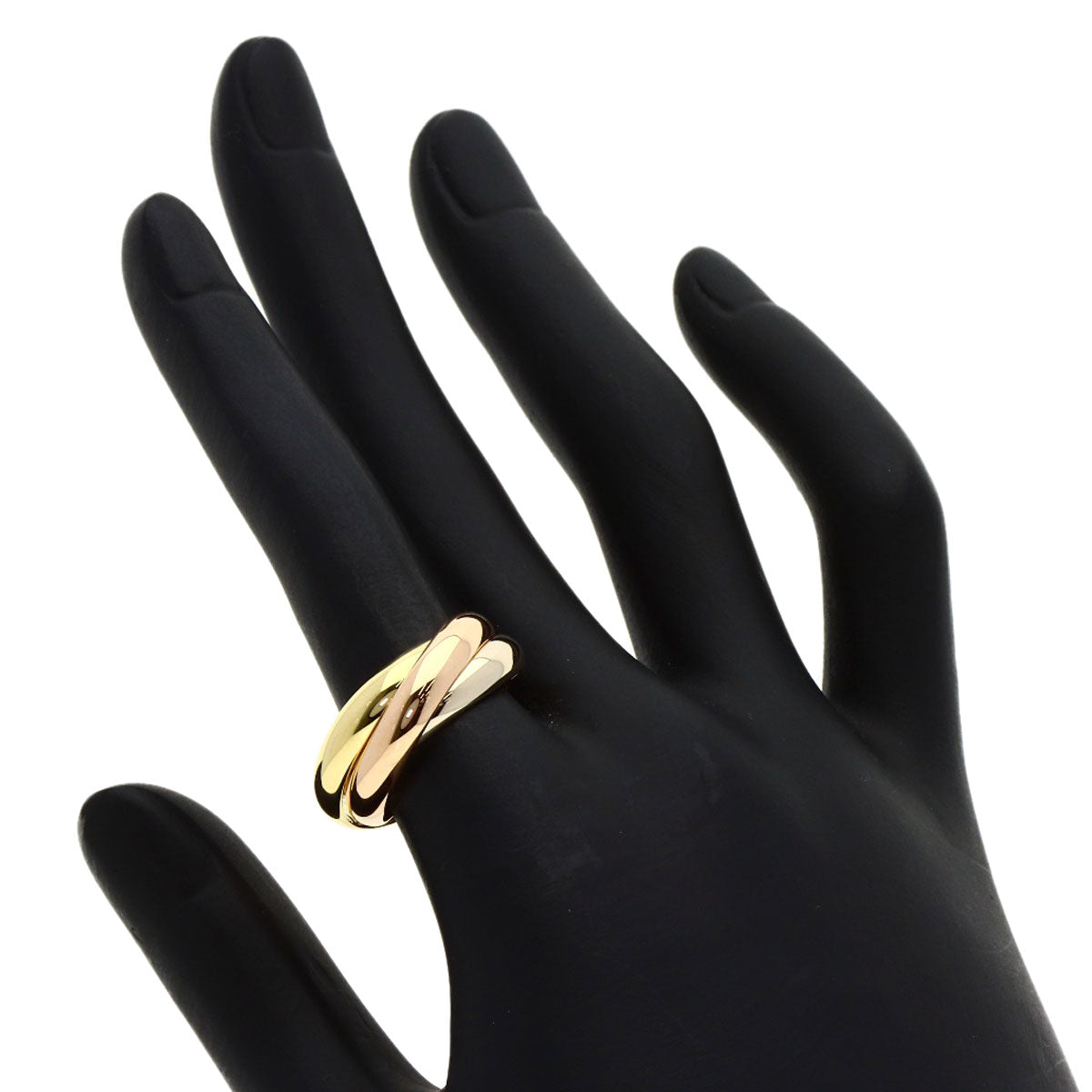 CARTIER Trinity #53 Ring K18 Yellow Gold K18 White GoldLadies [Used]
