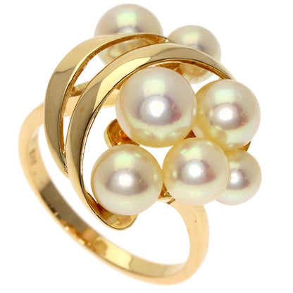 TASAKI Pearl Pearl Ring K18 Yellow Gold Ladies [Used]