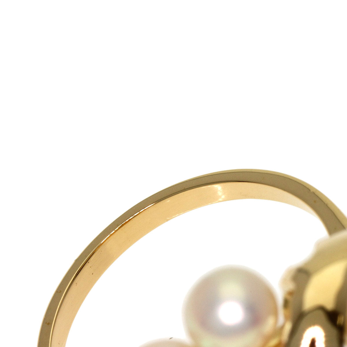 TASAKI Pearl Pearl Ring K18 Yellow Gold Ladies [Used]