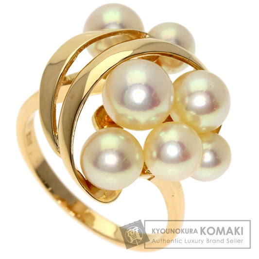 TASAKI Pearl Pearl Ring K18 Yellow Gold Ladies [Used]