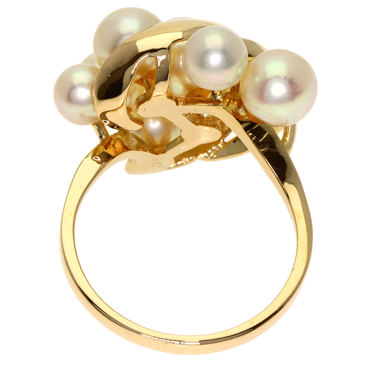 TASAKI Pearl Pearl Ring K18 Yellow Gold Ladies [Used]