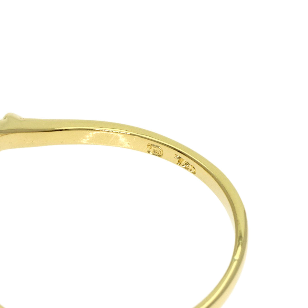 MIKIMOTO Pearl Pearl Ring K18 Yellow Gold Ladies [Used]