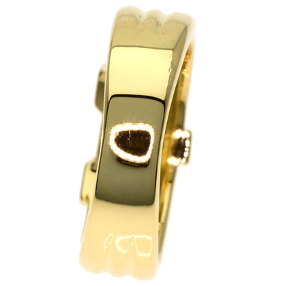 YVES SAINT LAURENT Y motif Ring K18 Yellow Gold Ladies [Used]