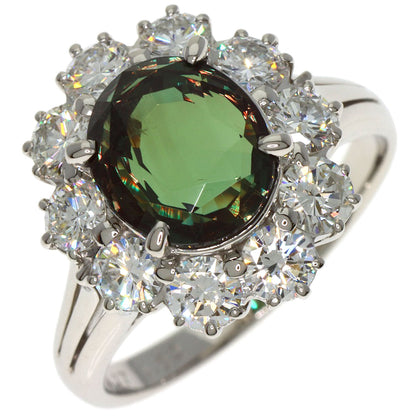 MIKIMOTO Alexandrite Diamond Ring Platinum PT900 Ladies [Used]