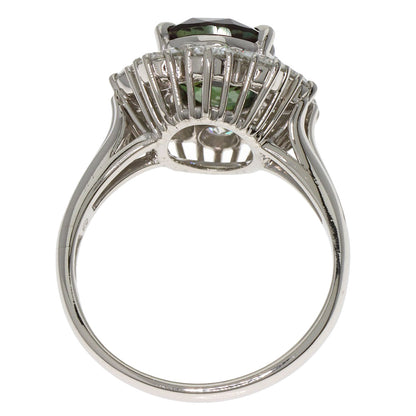 MIKIMOTO Alexandrite Diamond Ring Platinum PT900 Ladies [Used]