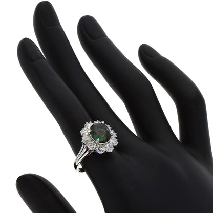 MIKIMOTO Alexandrite Diamond Ring Platinum PT900 Ladies [Used]