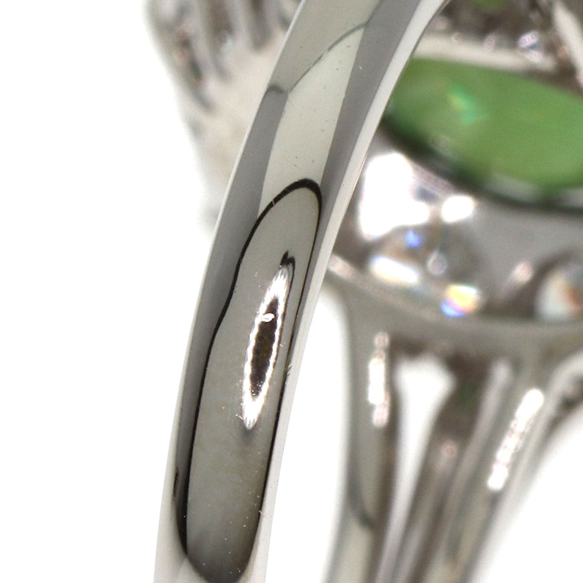 MIKIMOTO Alexandrite Diamond Ring Platinum PT900 Ladies [Used]