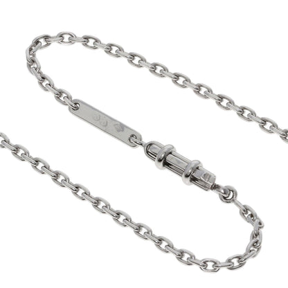 CARTIER Pearl Pearl Diamond Necklace K18 White Gold Ladies [Used]