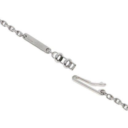 CARTIER Pearl Pearl Diamond Necklace K18 White Gold Ladies [Used]