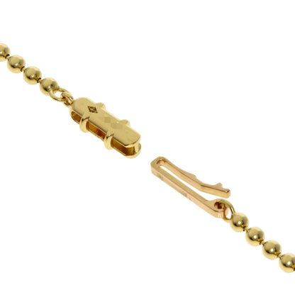 CARTIER PANTHERE Citrin Tsavorite Garnet Diamond Necklace K18 Yellow Gold Ladies [Used]